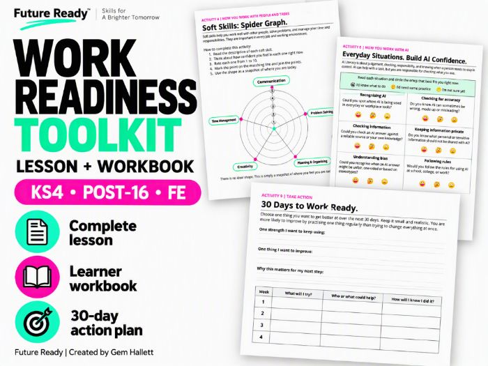 Work Readiness Toolkit | KS4 & Post-16