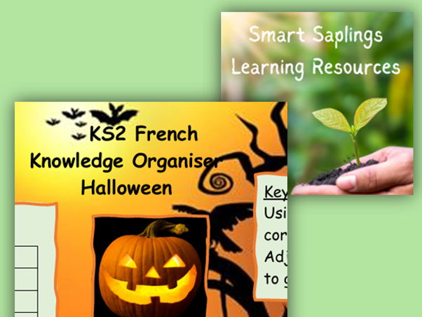 KS2 French - Halloween Knowledge Organiser