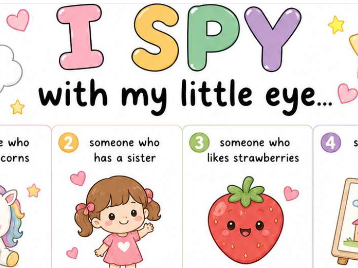 I spy with my little eye - Fun Picture Game