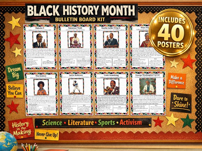 Black History Month Bulletin Board