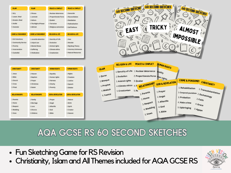 60 Seconds Sketches: The Ultimate RS Revision Game