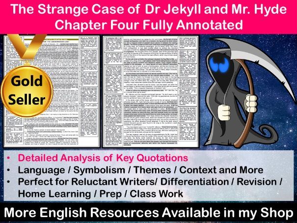 The Strange Case of Dr Jekyll and Mr Hyde Chapter 4 Fully Annotated