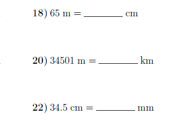 Converting metric units of length worksheet (with solutions) | Teaching ...