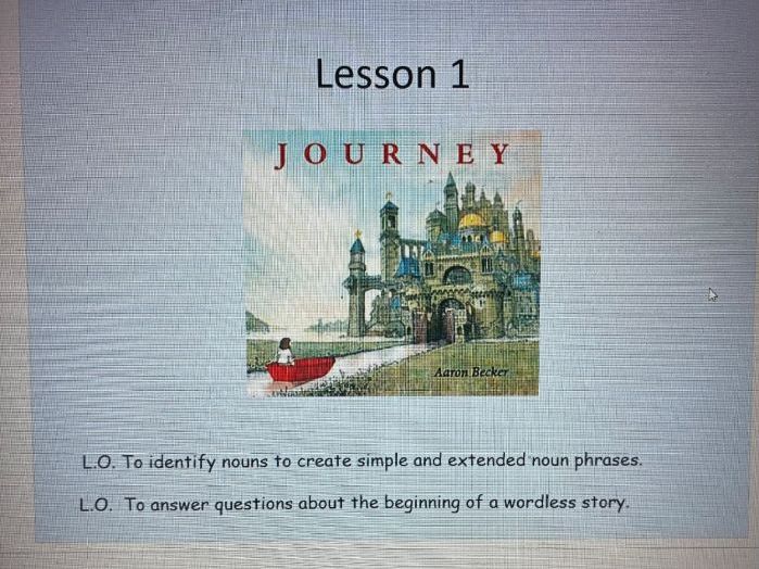 Planning and resources for English unit  'Journey' by Aaron Becker