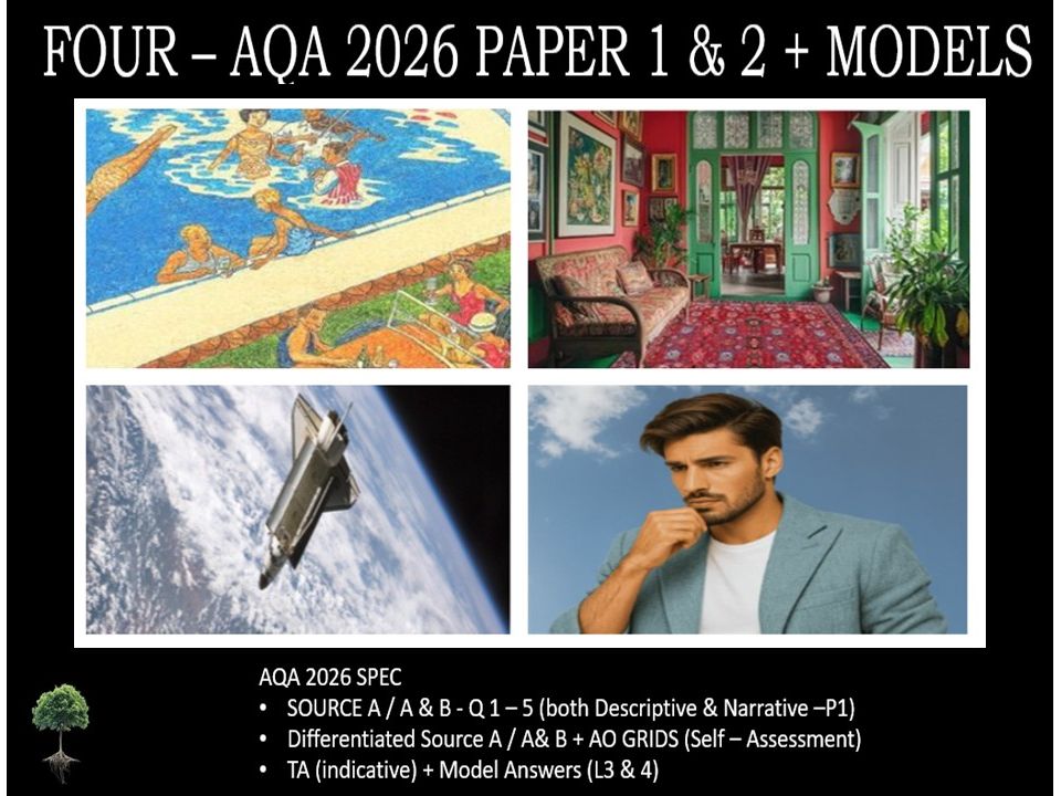 FOUR - AQA PAPER 1 & 2 | 2026 FULL MOCKS | MODELS