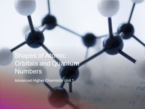100 slide Powerpoint Advanced Higher Chemistry Shapes of Atomic Orbitals and Quantum Numbers