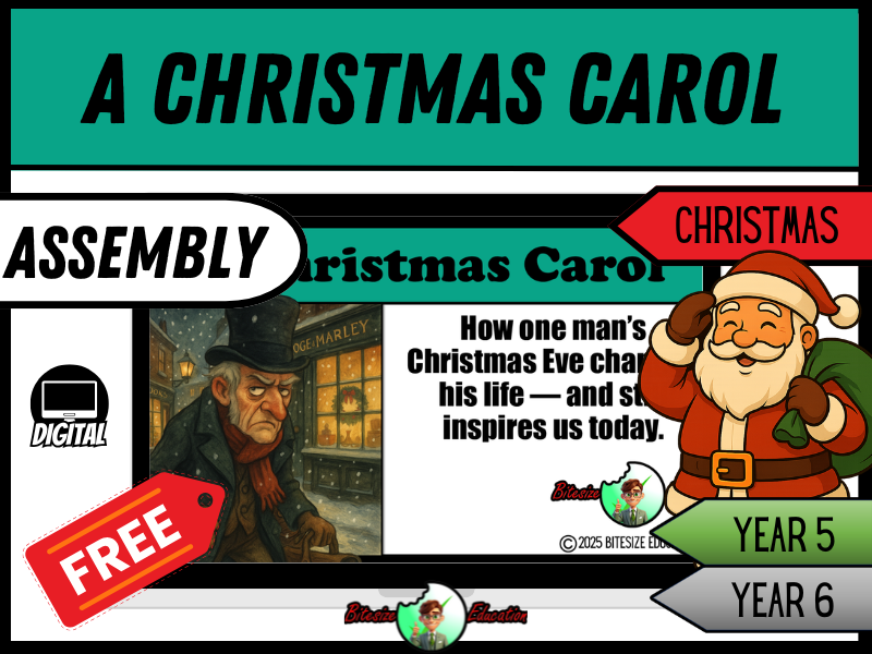 A Christmas Carol | Assembly Presentation | Year 5/6
