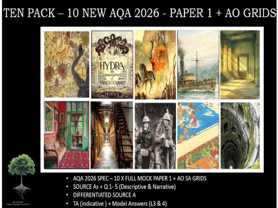 TEN - NEW PAPER 1 | 2026 FULL MOCKS | AO GRIDS
