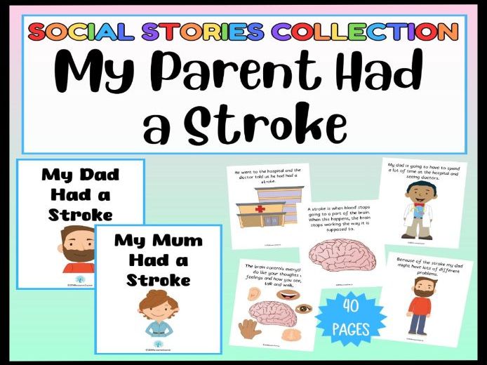 My Parent had a Stroke Social Story