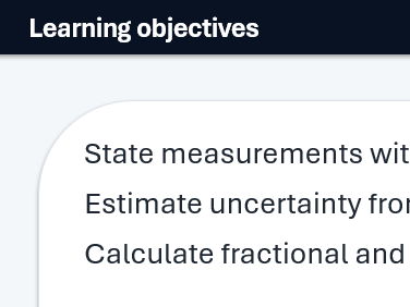 FREE AQA A-Level Physics Uncertainty & Percentage Uncertainty | Lesson + Worksheet + Answers