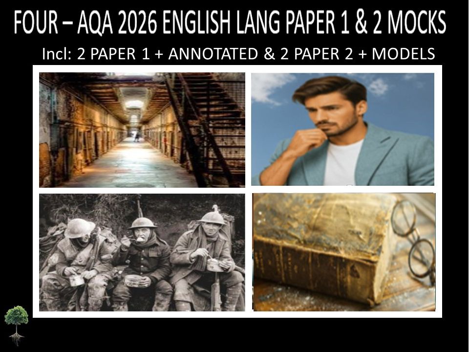 FOUR - AQA PAPER 1 & 2 | 2026 FULL MOCKS | ANNOTATED | MODELS