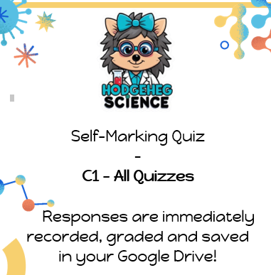 GCSE AQA Chemistry C1 Quiz Mega Bundle