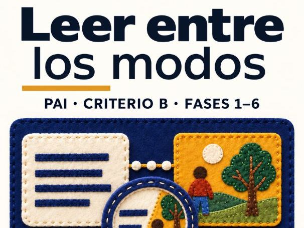 IB MYP Spanish Reading Workbook | Criterion B | Multimodal Texts | Phases 1–6
