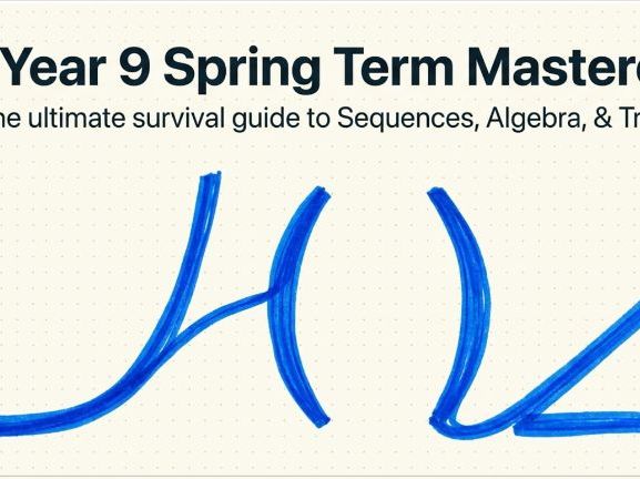 Year 9 Maths Spring Masterclass | Visual Revision Guide | KS3 Assessment Preparation