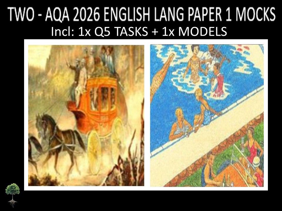 TWO - AQA PAPER 1 | 2026 FULL MOCKS | Q5 TASKS | MODELS