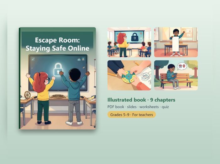 Online Safety Escape Room – 45-Minute Lesson