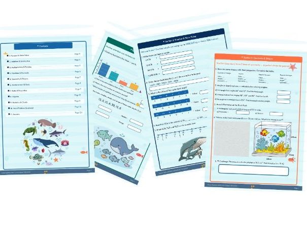 Ocean Explorers Maths Activity Book