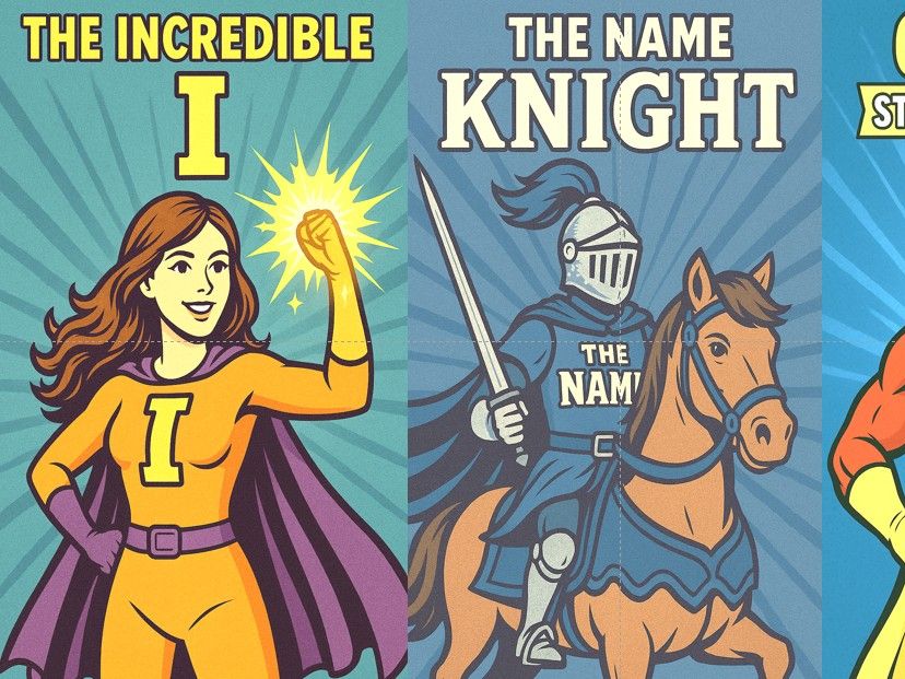 Capital Letter Superheroes!