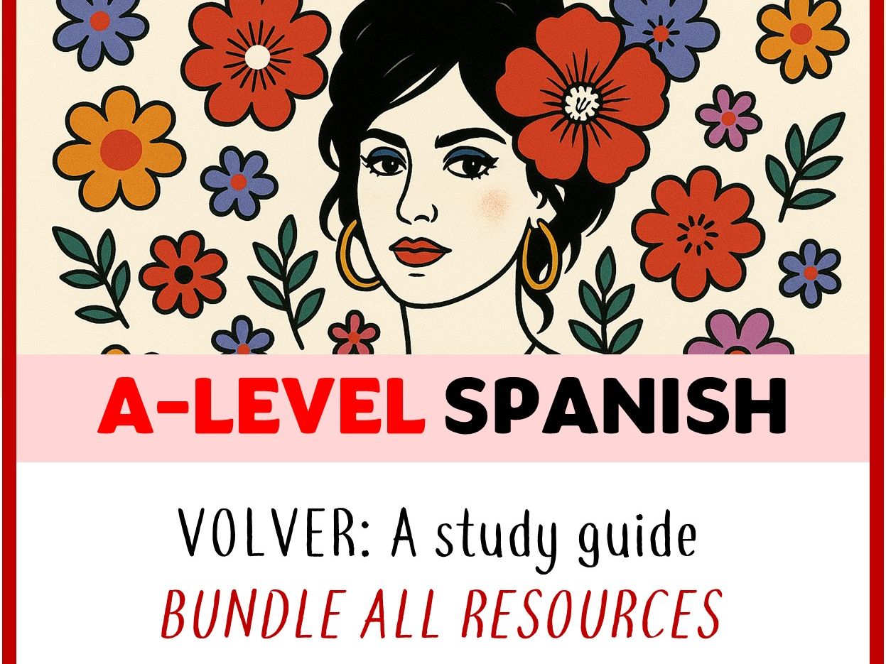 A Level Spanish - Volver - Bundle all resources