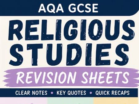GCSE AQA RE Theme A Revision | Relationships & Families (Complete Unit)