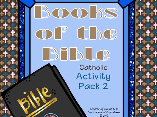 Books of the Bible Activity Pack 2 - Catholic