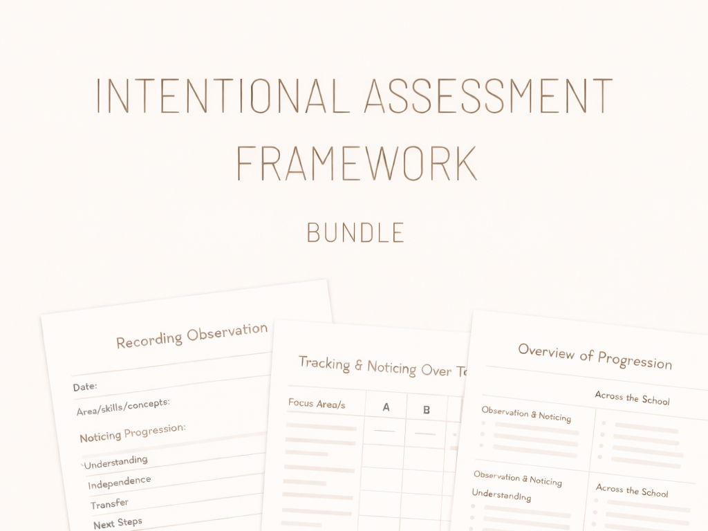 Whole School Assessment Bundle | Bilingual