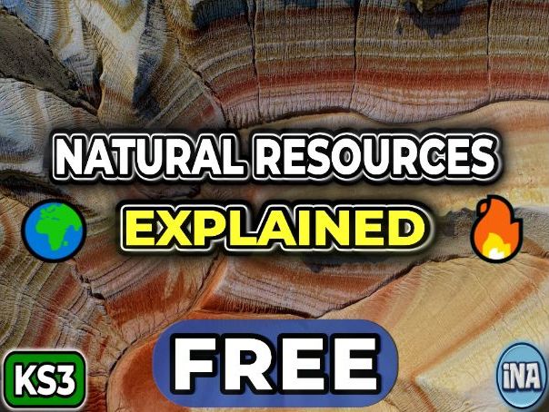 Natural Resources - FREE KS3 Geography Worksheet