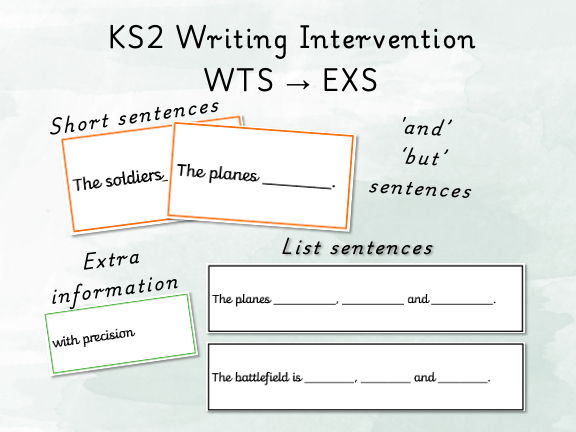 KS2 Writing Intervention