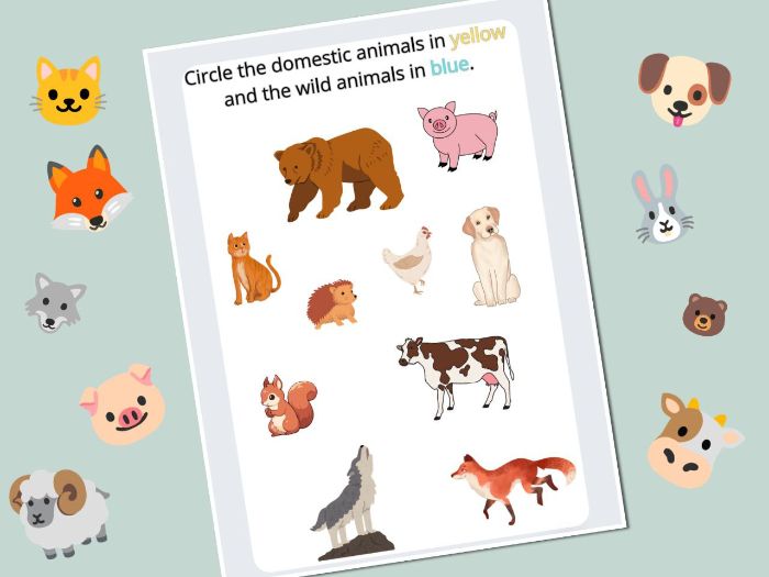 Color and Classify – Farm or Wild?