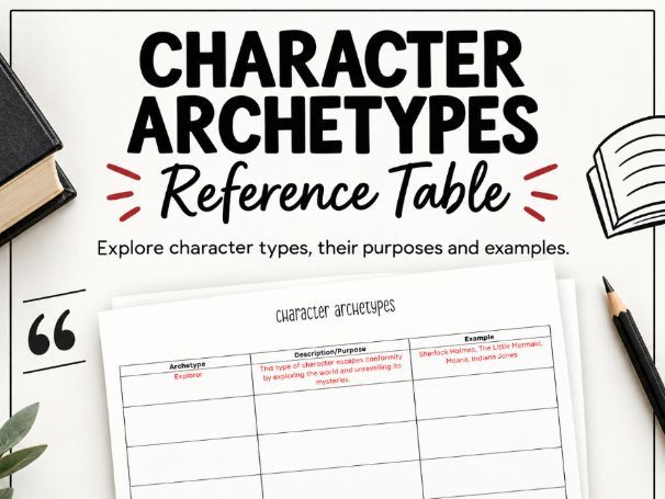 Character Archetypes Table