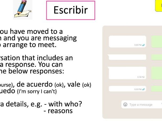 KS3 Spanish Town L7 ¿Quieres ir al cine? Invitations and responses