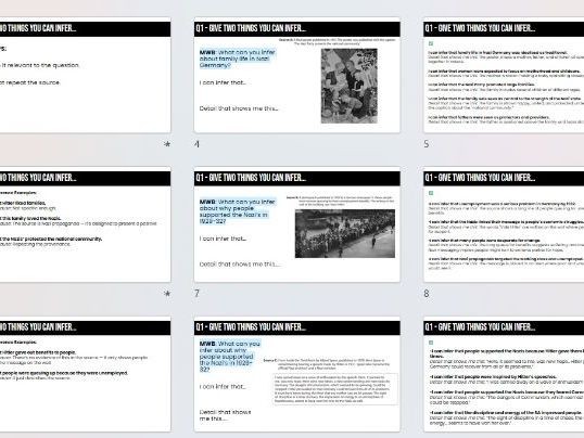 Weimar and Nazi Germany – Complete Revision Pack (Edexcel GCSE Paper 3)