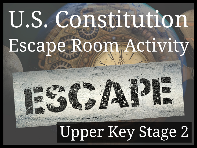 U.S. Constitution & Constitution Day Escape Room