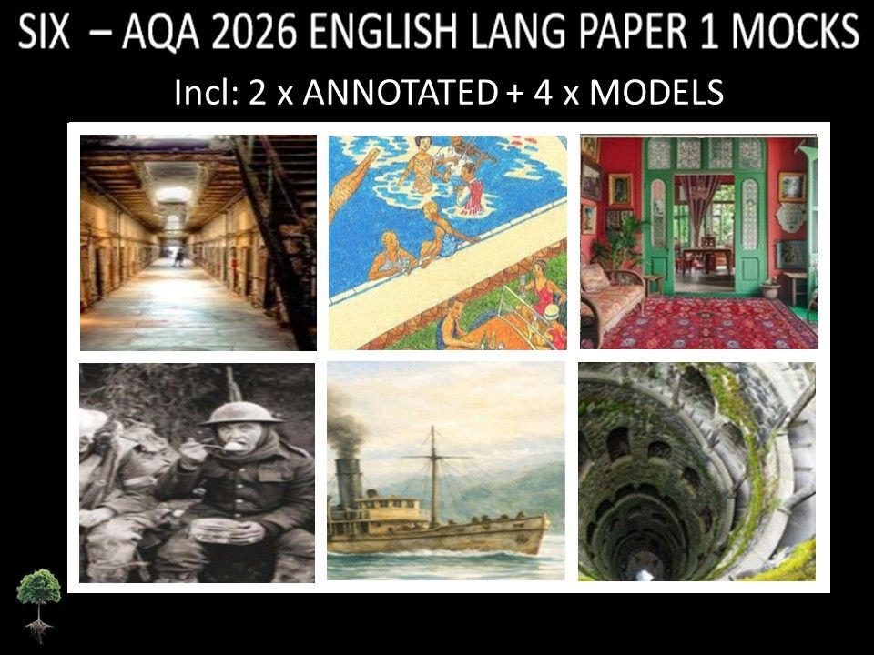 SIX - AQA PAPER 1 | 2026 FULL MOCKS | ANNOTATED | MODELS
