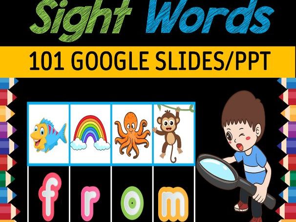 Digital Secret Code Sight Words Fun Friday Games 105 Google Slides 