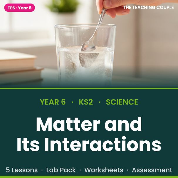 Y5/6 Science: Properties & Changes of Materials | Full Unit + Investigation