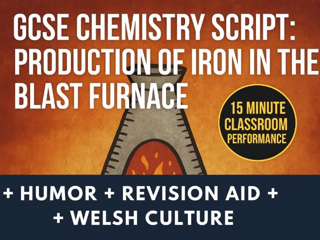 GCSE Chemistry Script: Production of Iron in the Blast Furnace – 15-Minute Classroom Performance