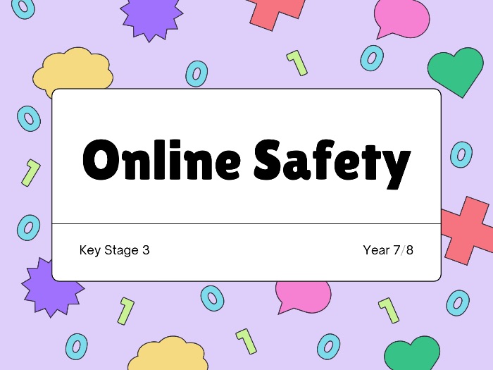 KS3 (Year 7/8) Online Safety Lesson