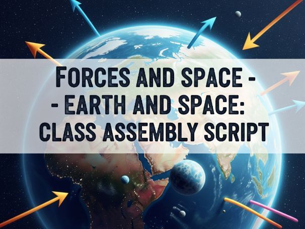 Forces and Space - Earth and Space: Class Assembly Script