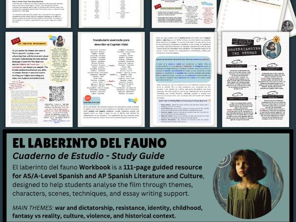 El laberinto del fauno Workbook AS/A-Level Spanish & AP Spanish Literature