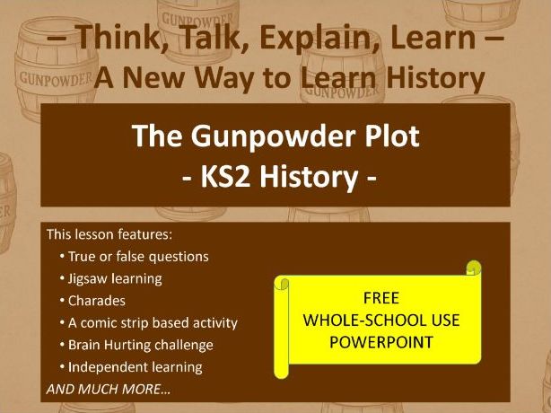 The Gunpowder Plot Ppt Teaching Resources