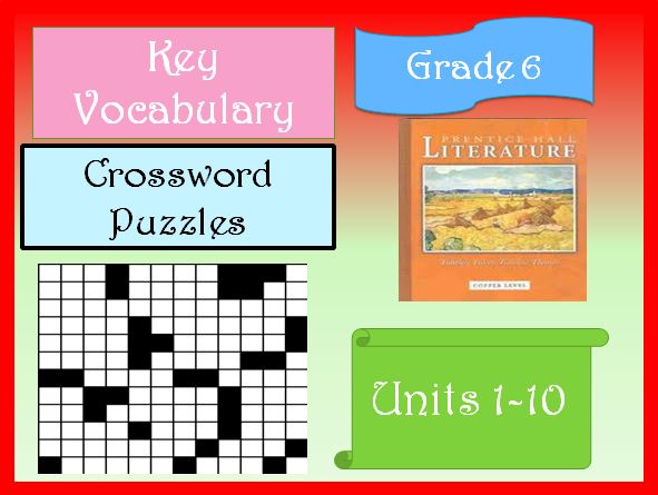 6th grade crossword puzzles