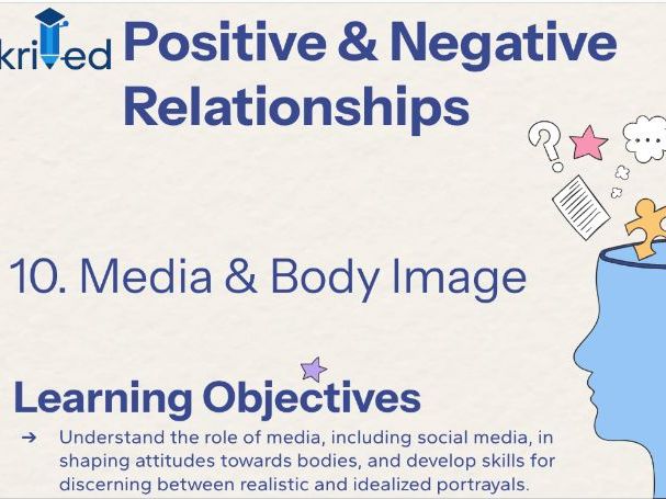 Media & Body Image – KS3 Year 9 PSHE Lesson on Self-Esteem and Media Literacy