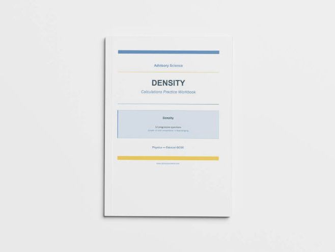Density - Edexcel GCSE Physics Calculation Practice Book
