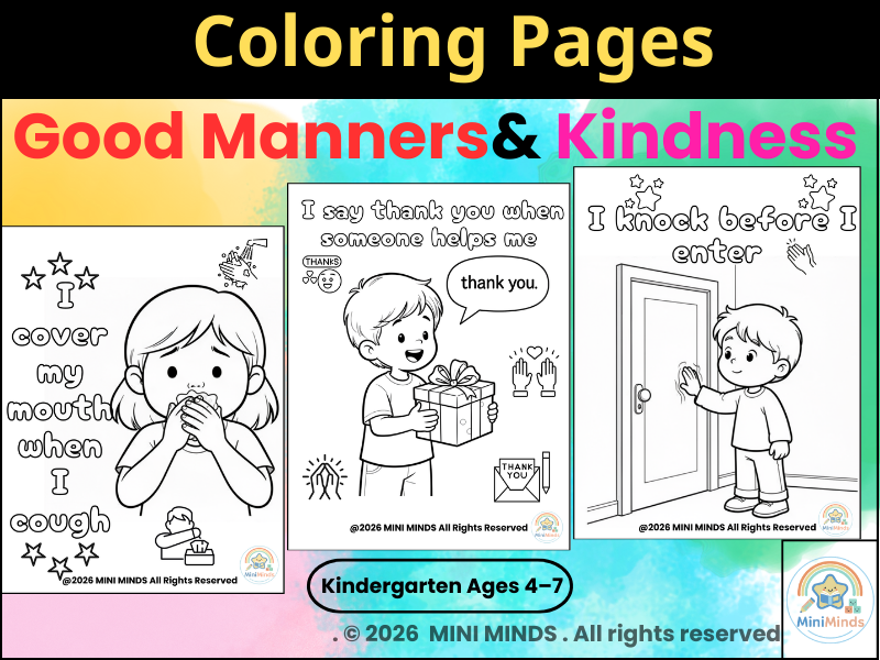 Good Manners Coloring page
