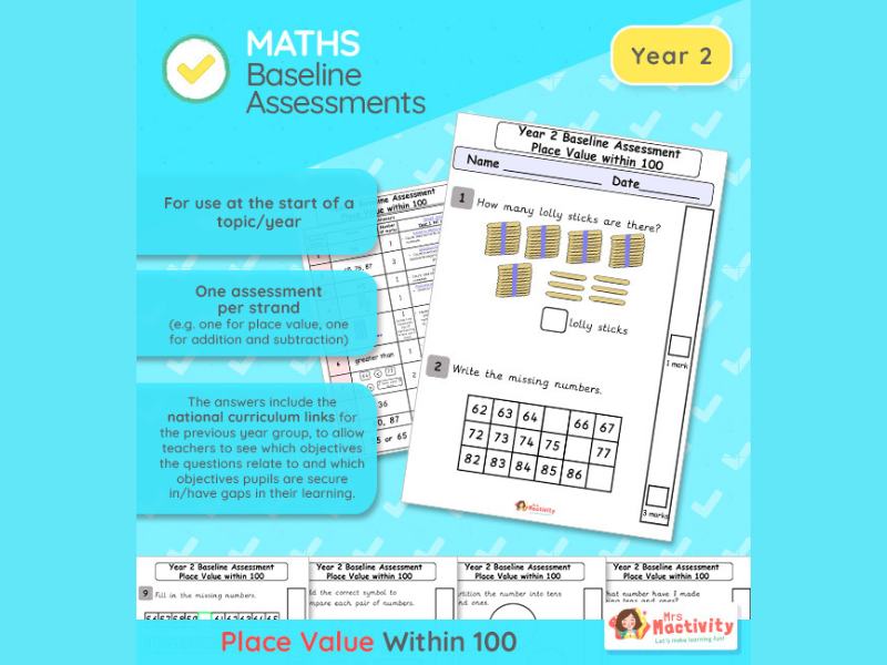 Year 2 | Place Value Baseline Assessment