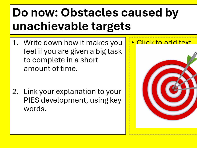 BTEC TECH AWARD Component 3 Health and Wellbeing Health & Social Care LOC LESSON11