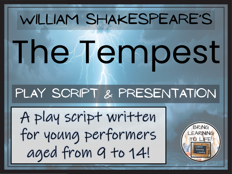 The Tempest | A Play Script for Young Performers
