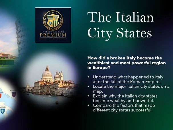 The Italian City States | Venice, Genoa, Milan and the Rise of Renaissance Italy
