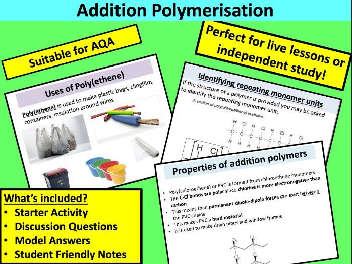 Addition Polymerisation (AQA)